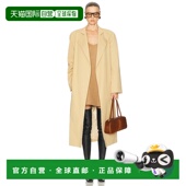香港直邮KHAITE 7136193 女士 1h可退 Lagden 大衣 beige米色 舒