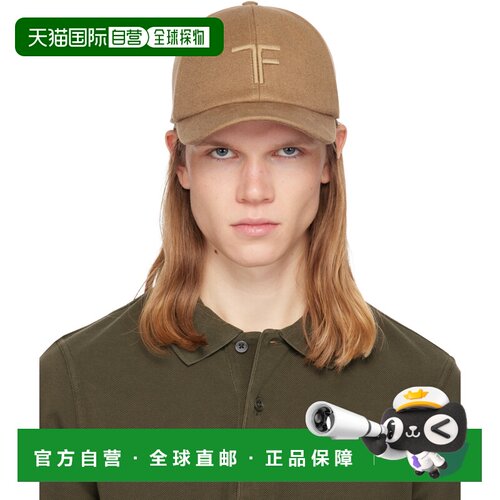 香港直邮TOM FORD 男士帽子 MH005TCW003GHONEY SS2026 棕色