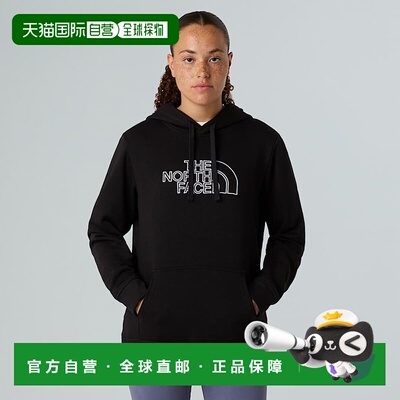 自营欧洲直邮北面 Light Drew Peak女士连帽卫衣 THE NORTH FACE
