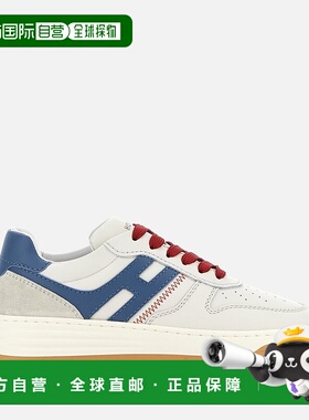 自营欧洲直邮Hogan H630白色/红色运动鞋板鞋