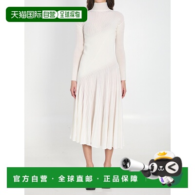 1h可退 香港直邮ALAIA 女士连衣裙 AA9R2834K142C000 SS2026 白色