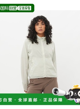 自营欧洲直邮Salomon萨洛蒙 SHAKEout FLY系列女士浅蓝白色聚酰胺