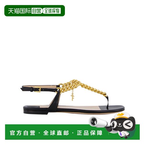 1h可退 香港直邮TOM FORD 女士凉鞋 W3359LKD002X1N001 AW2023 黑