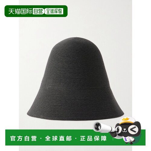 1h可退toteme 女士 拉菲草编织帽子 253WSH0044FB0252草帽遮阳帽