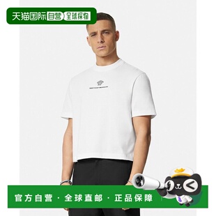 香港直邮Versace 徽标T恤 10157381A11054短袖范思哲