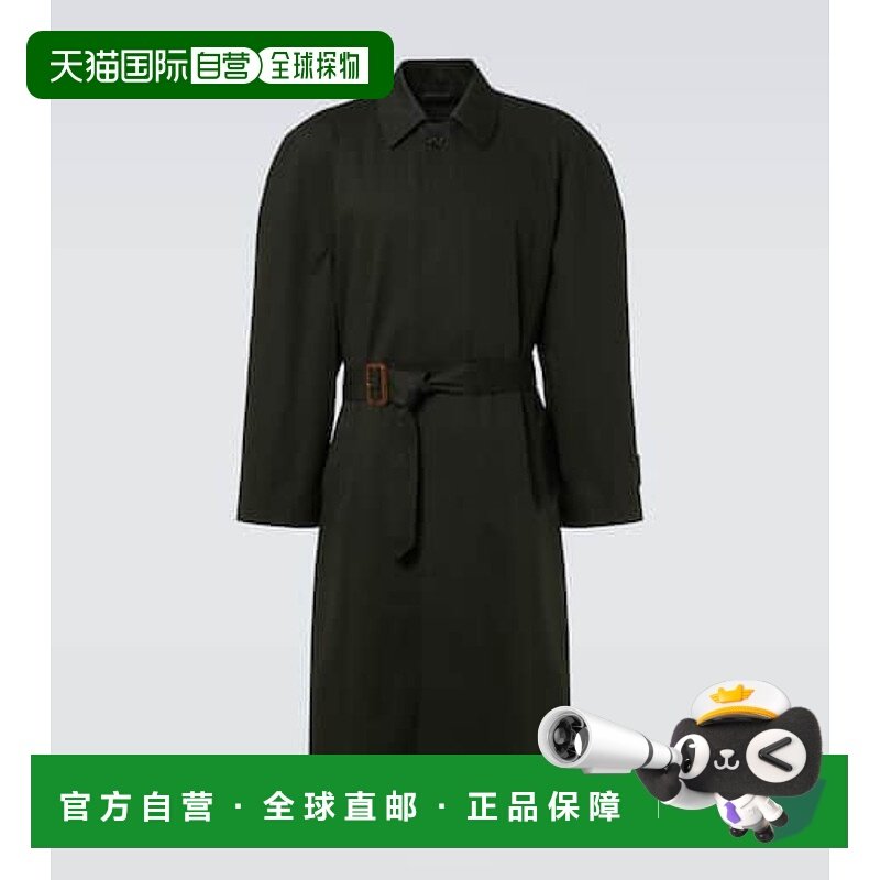 1h可退 香港直邮Balenciaga 巴黎世家 男士 束带棉质风衣,男装,夹克,淘宝优惠券,粉丝福利购,淘宝优惠卷