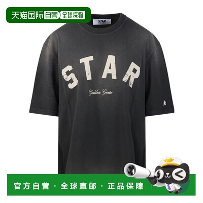 香港直邮Golden Goose Deluxe Brand 圆领T恤 GUP01873.P002419.