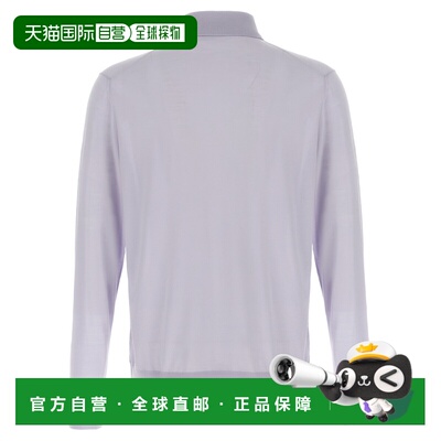 香港直邮KITON 男士T恤 UMK0864K327001 AW2025 灰色 长袖POLO衫