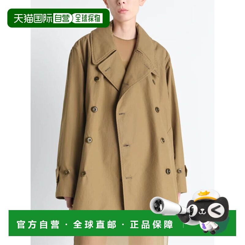 1h可退 香港直邮LEMAIRE 女士风衣 OW1203LF1570GR643 SS2026 卡