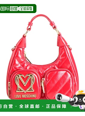 香港直邮moschino 爱莫斯奇诺 女士 手袋 red红色 舒适时尚斜挎包
