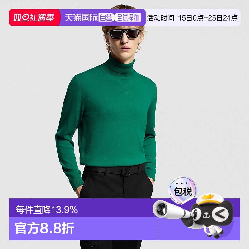 自营Louis Vuitton 休闲系列 Pull col roule embosse LV en cach