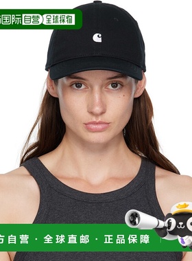 1h可退 香港直邮CARHARTT WIP 女士 黑色 Madison Logo 棒球帽 I0