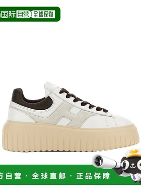 香港直邮Hogan 圆头低帮休闲鞋 HXW6450FE91UIT厚底女鞋