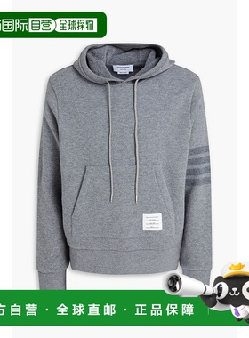 香港直邮Thom Browne 汤姆 布朗 男士 条纹羊毛连帽衫 MJT390AJ00