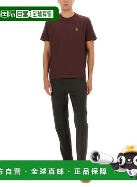1h可退 香港直邮Paul Smith 保罗 史密斯 男士 红色T恤 M2R011RZT