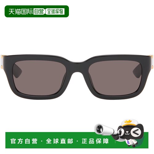 1h可退 香港直邮Bottega Veneta 葆蝶家 男士 黑色 Rectangular R