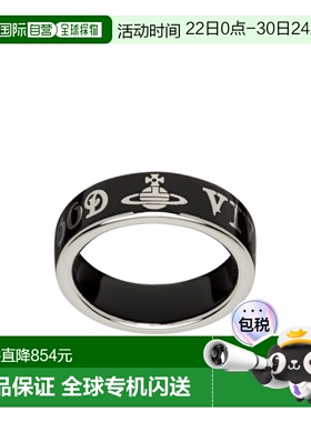 1h可退 Vivienne Westwood logo戒指 6404017G-01P107-FJ-SS24