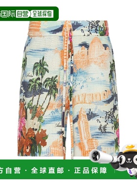 1h可退 香港直邮AMIRI 男士 Cityscape 短裤 AMKNSH1040 colorful