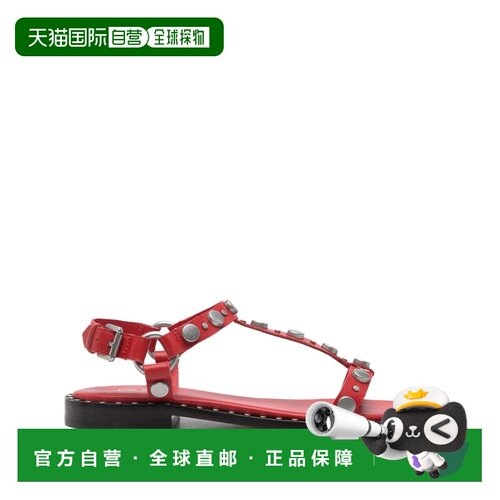 香港直邮ASH 女士凉鞋 S25PRISMA04AURA SS2025 红色