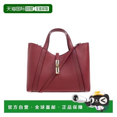 香港直邮FURLA 女士手提包 WB01789BX3353CILIEGIA CO 酒红色