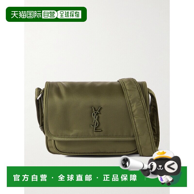 1h可退 香港直邮Saint Laurent 圣罗兰 男士 小号NIKI 邮差包 776