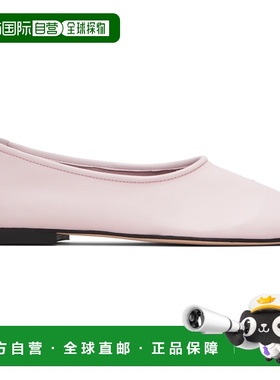 1h可退 香港直邮BY FAR 女士 粉色 Prudence 芭蕾鞋 MWFFC005LL00