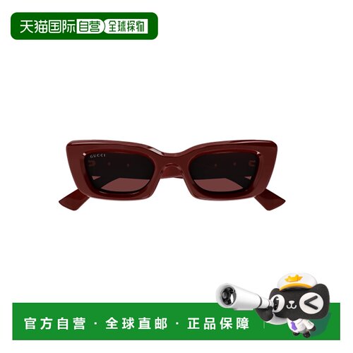 1h可退 香港直邮GUCCI 女士眼镜 GG1827S003 SS2026 棕色 全框太