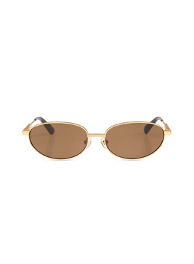 香港直邮JACQUEMUS 女士太阳镜 JAC1200C1SUN AW2025 金色 Sungla