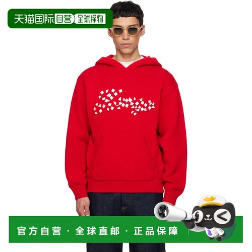 香港直邮kenzo 高田贤三 男士 红色 Paris KENZO Winter Holidays