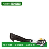 巧克力色皮质浅口鞋 香港直邮Jimmy AME 女士 Amelia Choo 周仰杰