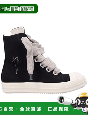 香港直邮Rick Owens Drkshdw 圆头高帮休闲鞋 DU02E7818DOM8W2