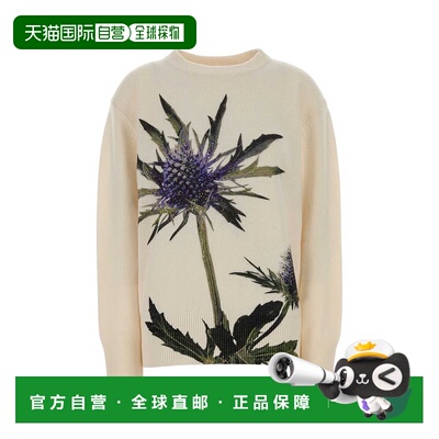 香港直邮Blumarine 蓝色情人 女士 STAMPA CARDO 针织衫针织衫 4M