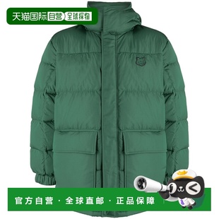 1h可退 香港直邮MAISON KITSUNE 男士 狐狸头贴片羽绒服 LM02204W