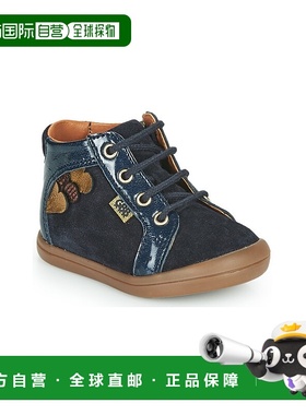 欧洲直邮GBB 女童 高帮板鞋 PRUNE