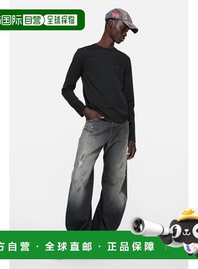 欧洲直邮ACNE（艾克妮）T-shirt à logo Face