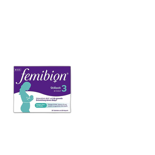 欧洲直邮德国Femibion伊维安3段产后哺乳期妈妈活性叶酸维生素4周