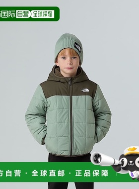 欧洲直邮北面 Shasta儿童拉链可翻转连帽夹克 THE NORTH FACE抓绒