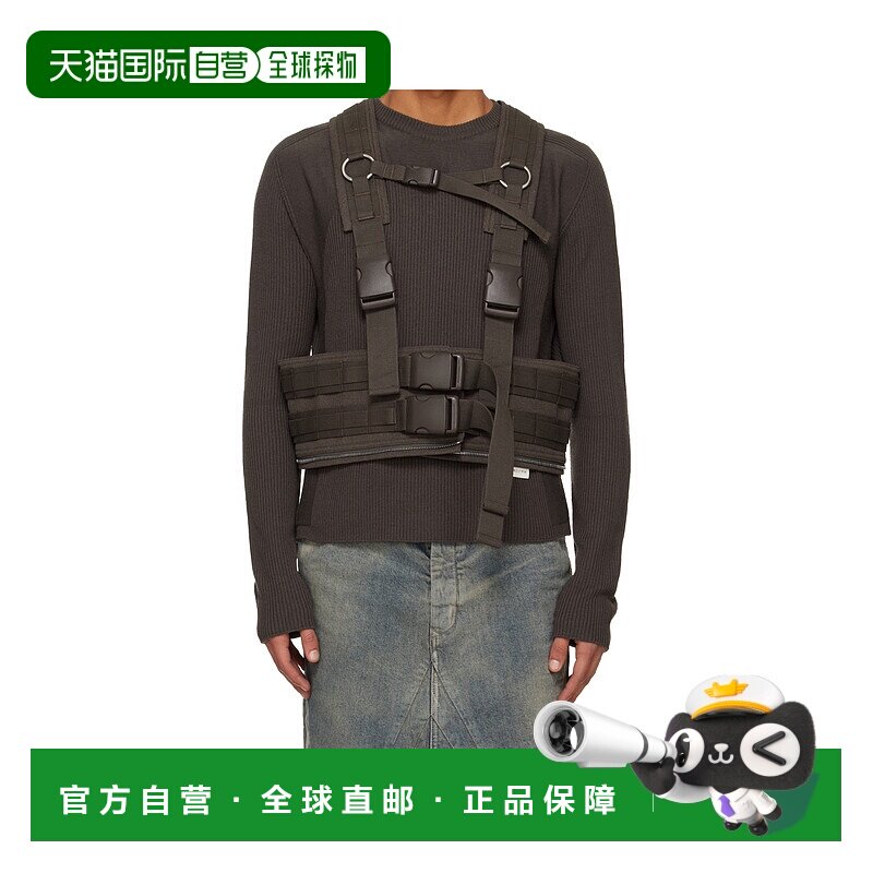 1h可退 香港直邮Rick Owens Concordians 马甲 RL02E1474CTW