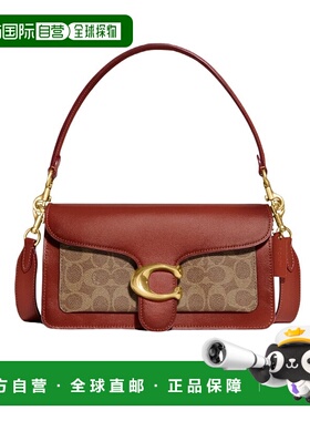 香港直邮Coach 徽标手提包 CD324B4NQ4B4蔻驰斜挎包单肩包