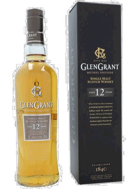 欧洲直邮Glen Grant格兰冠威士忌43%700ml英国饱满馥润丝滑圆润