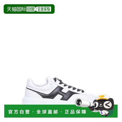 香港直邮Hogan 女士 H 条纹运动鞋 HXW6450FE91LE9厚底