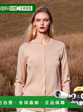 香港直邮Miu Miu 长袖针织衫 MMF87813KWSOOO开衫