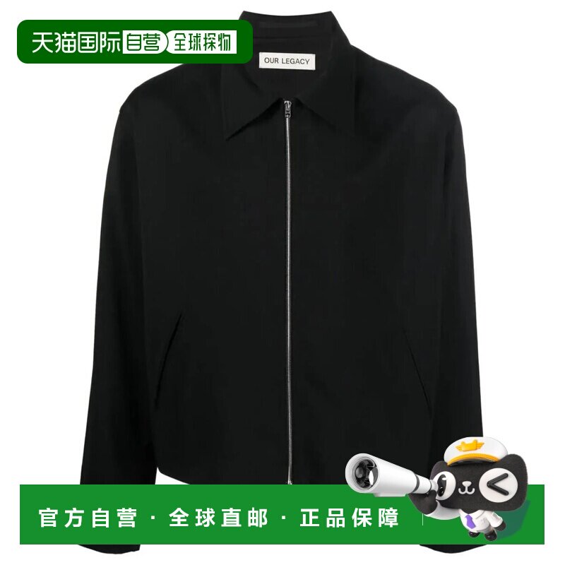 1h可退 香港直邮OUR LEGACY 男士夹克 M2230MBW CO 黑色 直尖领飞