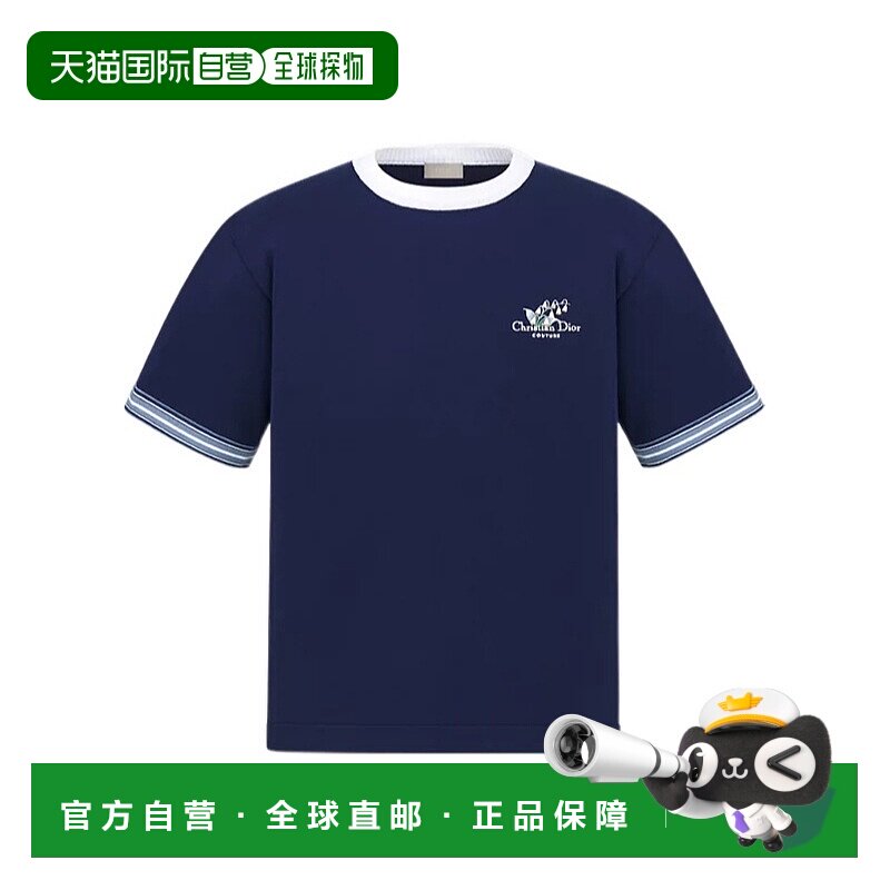 香港直邮Dior 圆领T恤 593M635A7023短袖迪奥