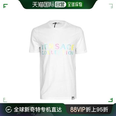 香港直邮Versace LOGO印花T恤 V800683R7VJ00180V1001