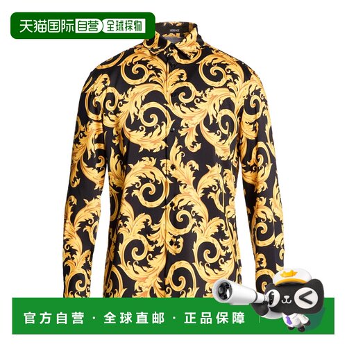 香港直邮versace范思哲男士衬衫 【付后1h可退】休闲风