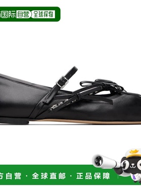 香港直邮Jimmy Choo 周仰杰 女士 黑色 Loli 芭蕾鞋 LOLIBALLERIN