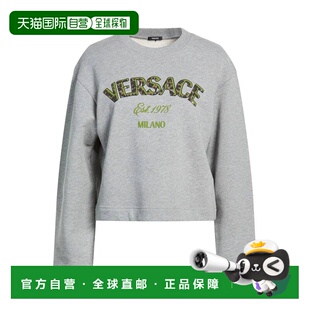 范思哲 舒适时尚 女士 grey灰色 卫衣 香港直邮versace