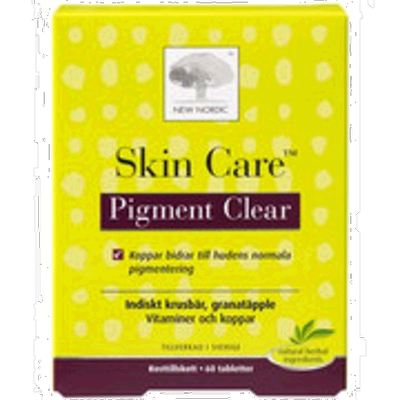 北欧大药房New Nordic膳食补充剂改善暗沉提亮肤色60片维生素