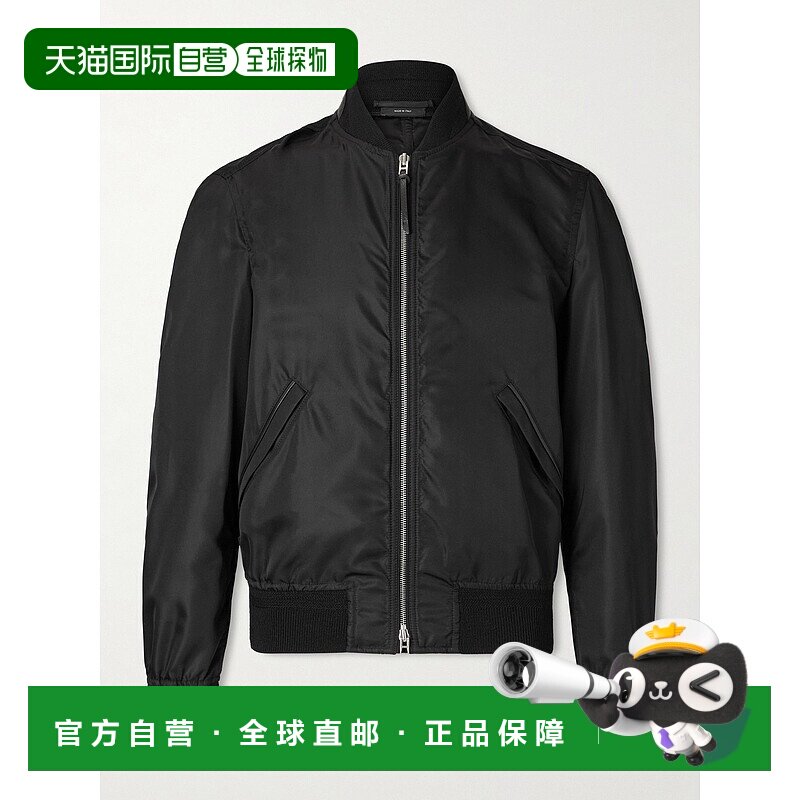 1h可退 香港直邮Tom Ford 汤姆 福特 男士 真丝短夹克 OBS071FMS0